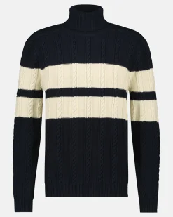 Online Gaastra De Kabel Gebreide Move Over Roll Sweater