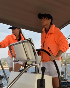 Clearance Gaastra Fabric-Mix Fleece Jacket Laser