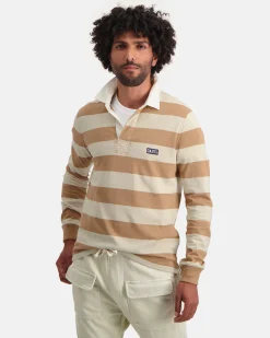 Fashion Gaastra Gestreepte Rugby Shirt Soap