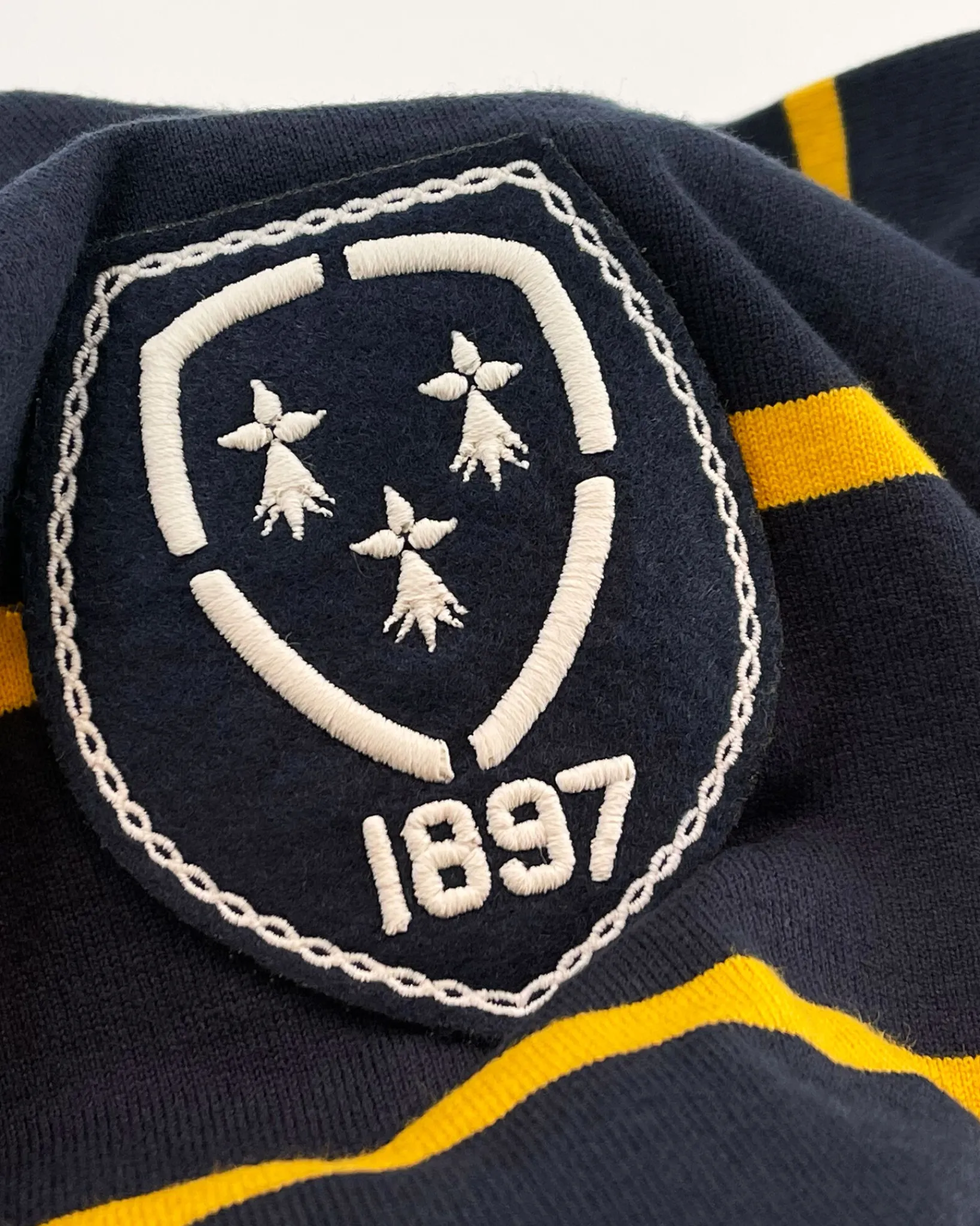Outlet Gaastra Het Klassieke Gebreide Rugbyshirt Van 100% Katoen