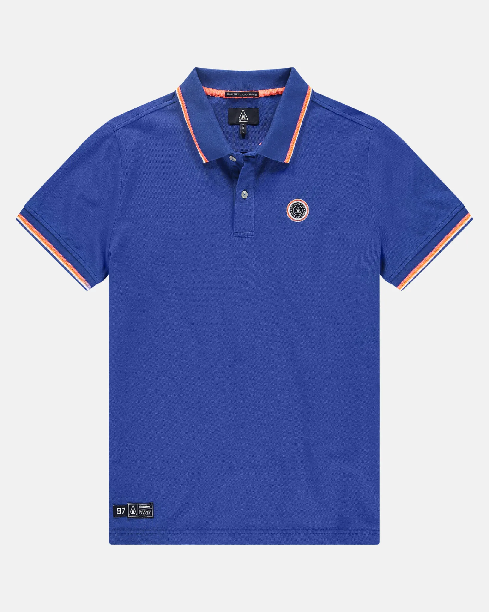 Clearance Gaastra Stijlvolle 100% Katoenen Seaweed Polo